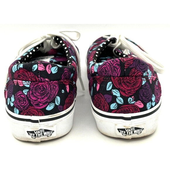 Vans Doheny Romantic Multi Color Floral Womens Lace Up Shoes Size 7.5 EUC - Picture 6 of 16